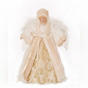 GLITZHOME 12" ANGEL TREE TOP NIB